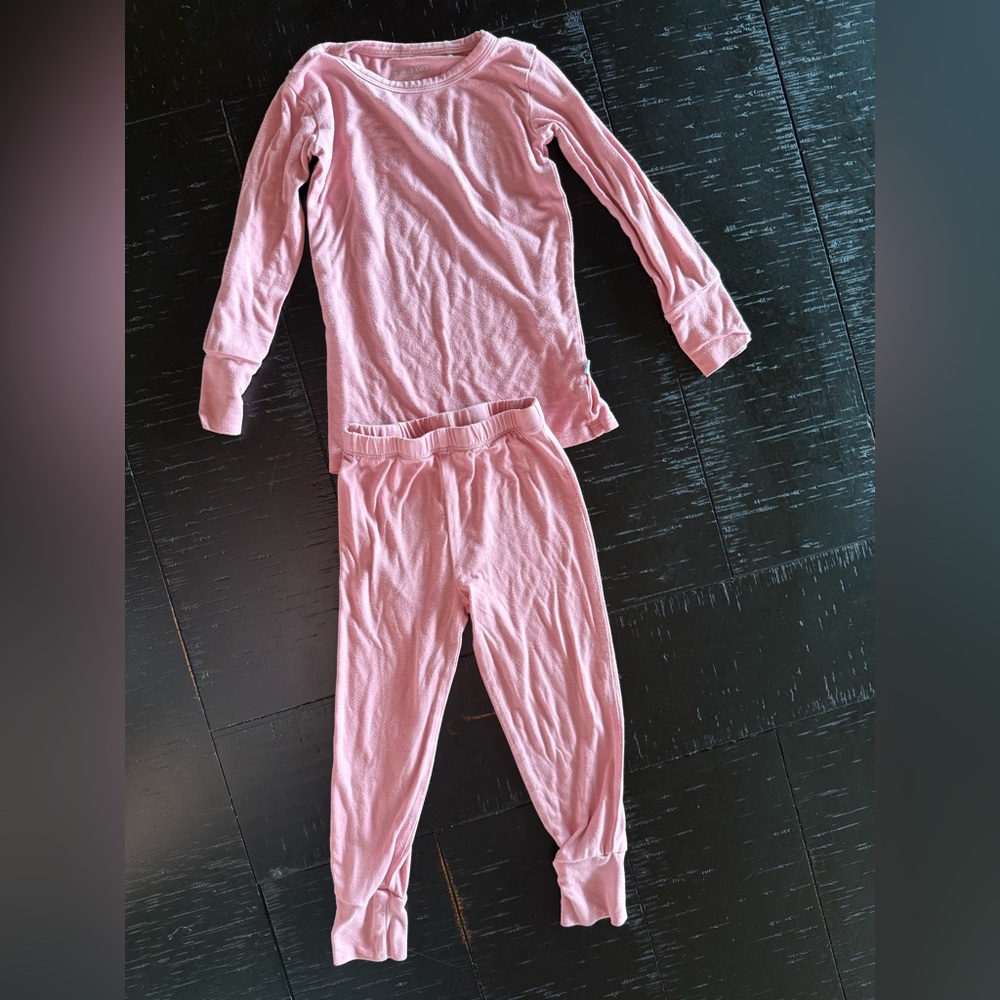 Posh Peanut Dusty Rose Long Sleeve Pajamas